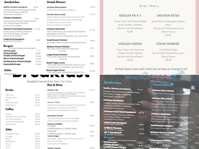 Smack That - Chouteau Menu