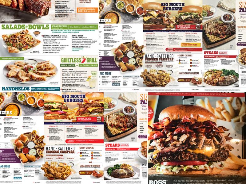 Chili's Grill & Bar Menu