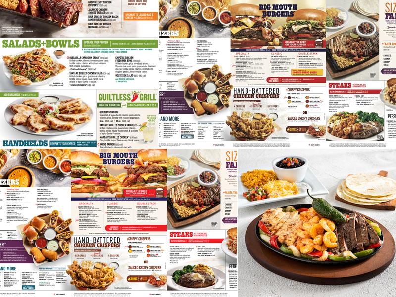 Chili's Grill & Bar Menu