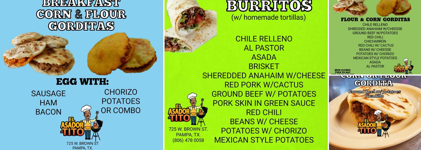 EL ASADOR DE TITO Menu