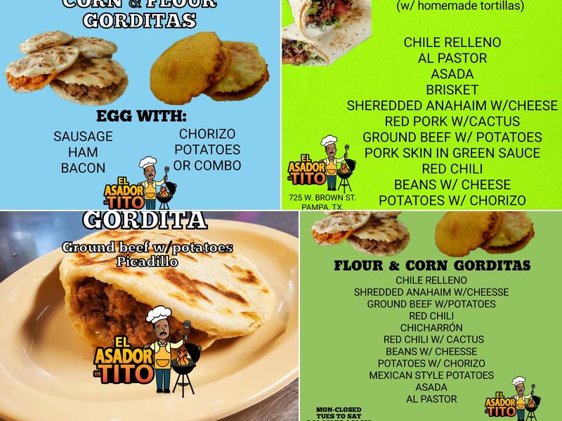 EL ASADOR DE TITO Menu