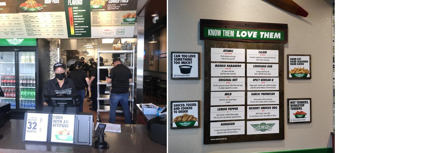 Wingstop Menu
