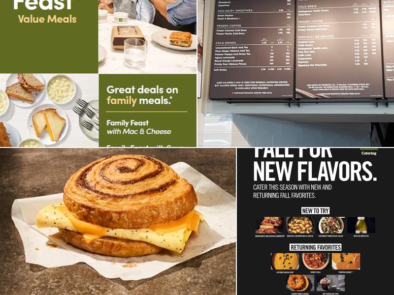 Panera Bread Menu