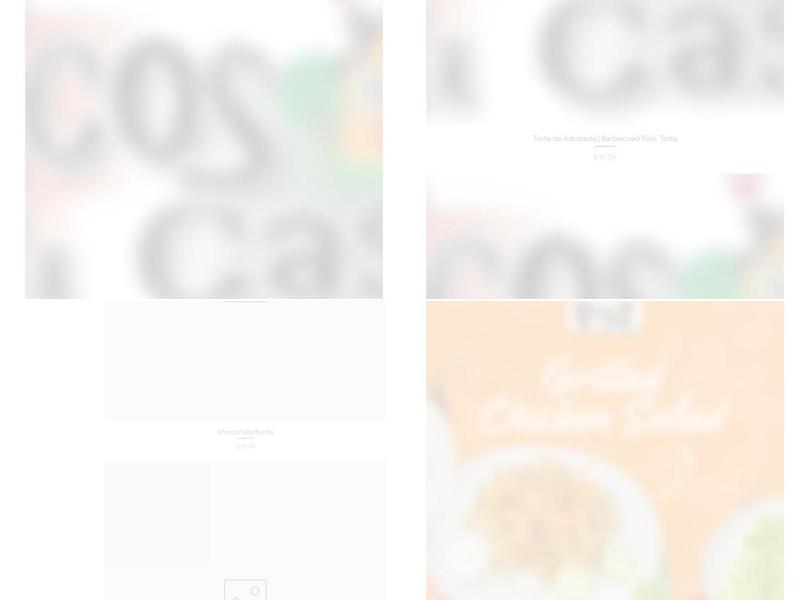 Tacos Mi Casa-Ephrata Menu