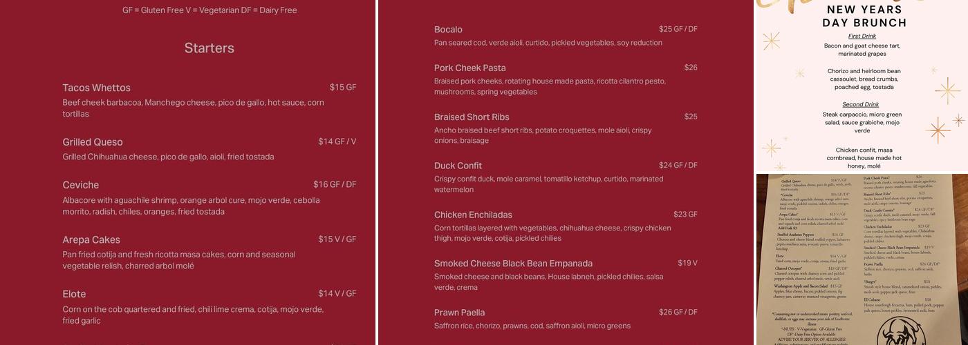Kismet Menu