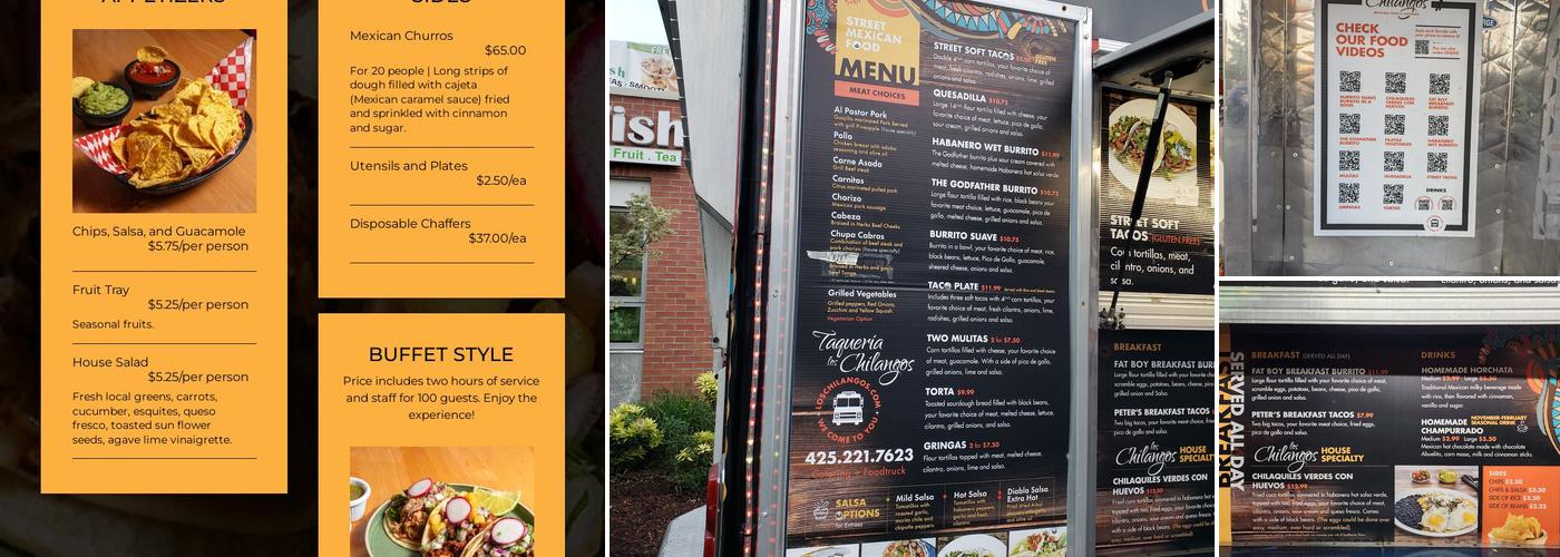 Los Chilangos - Kirkland Menu