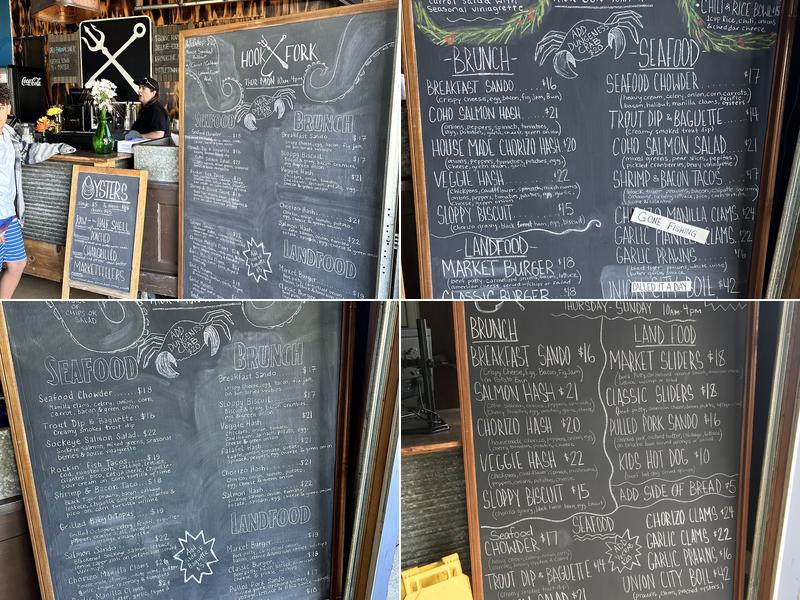 Hook & Fork Menu