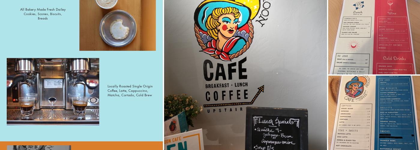 Shiny Moon Café Menu