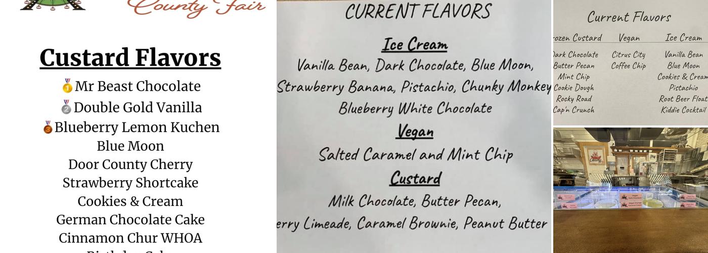 Creamy Pig Menu