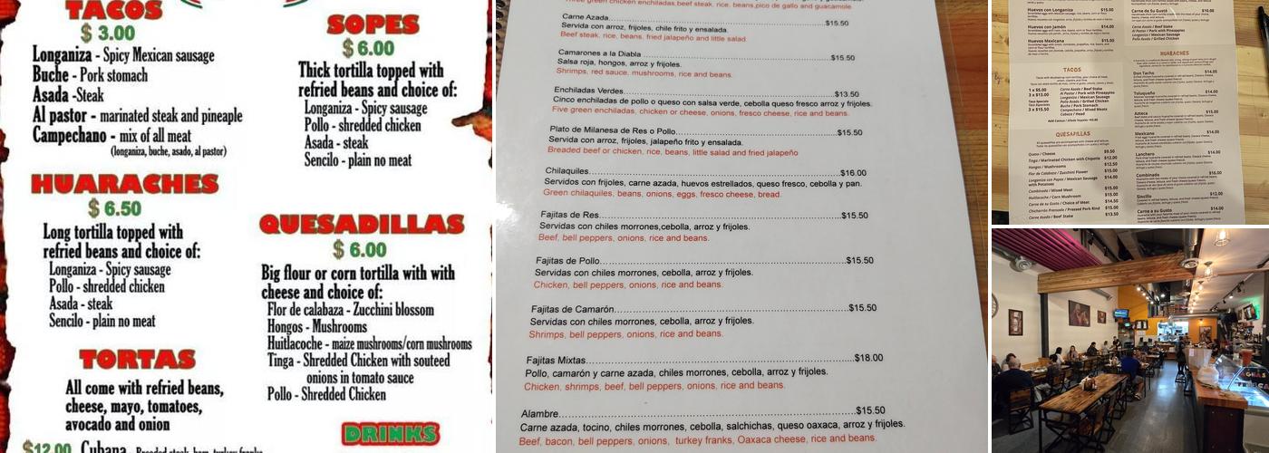 El Metate | Jackson, WY Menu