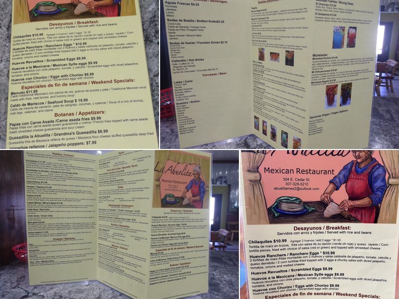 La Abuelita | Mexican Restaurant Menu