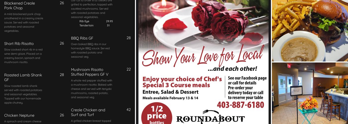 Roundabout Eatery Menu