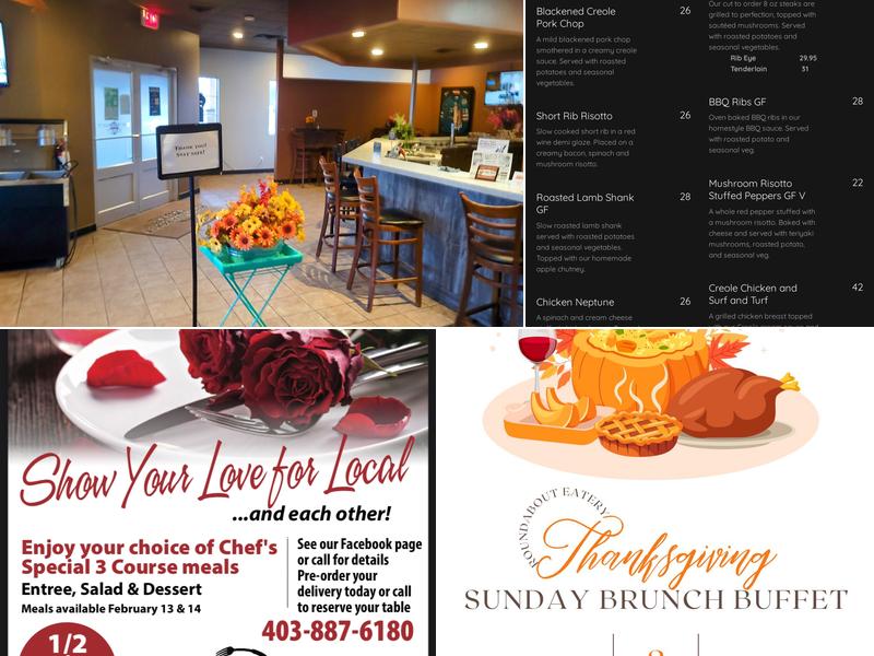 Roundabout Eatery Menu