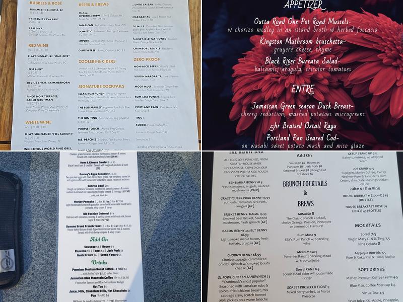 ELLA'S Menu