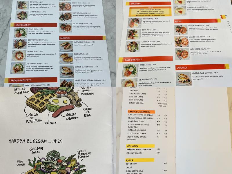 Canffle Menu