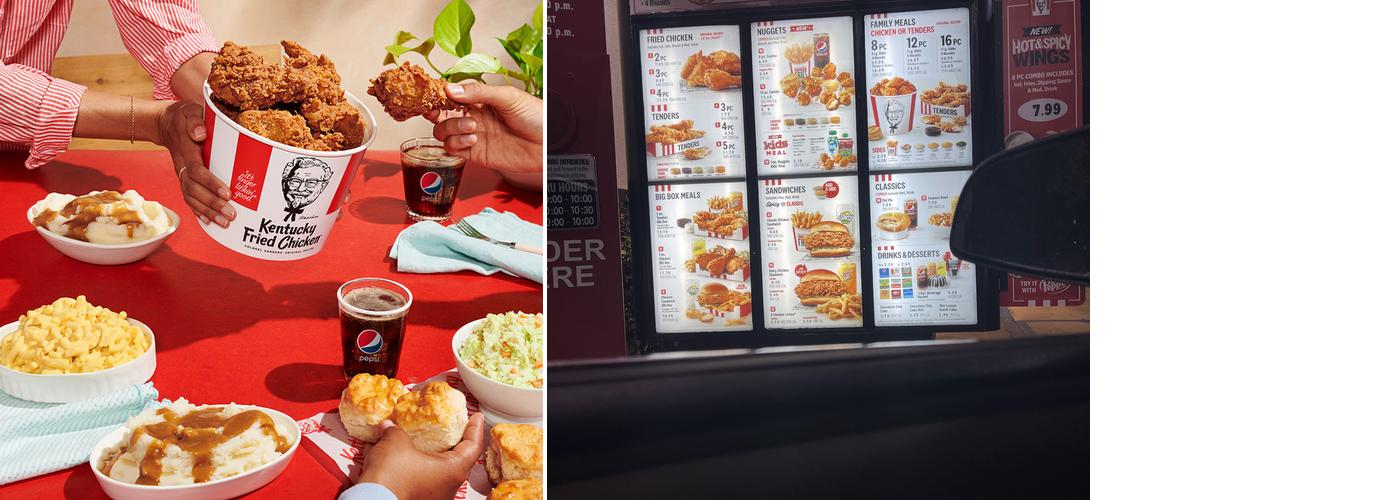 KFC Menu