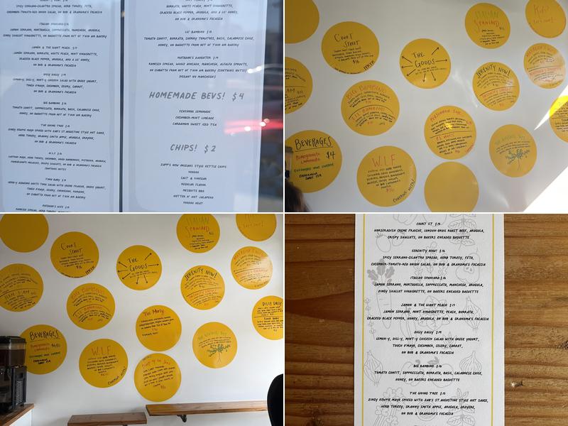 Monroe Place Menu