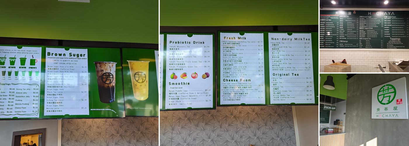 Hochaya Menu