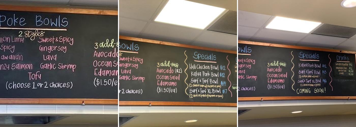 Ali’i Fish Company - Torrance Menu