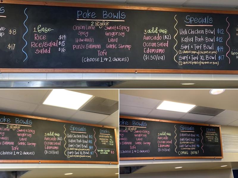 Ali’i Fish Company - Torrance Menu