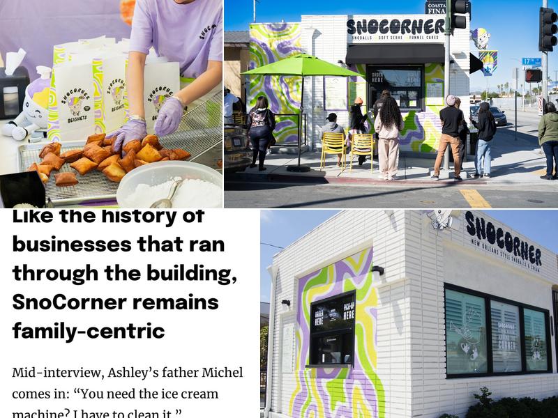 SnoCorner Snoballs & Cream