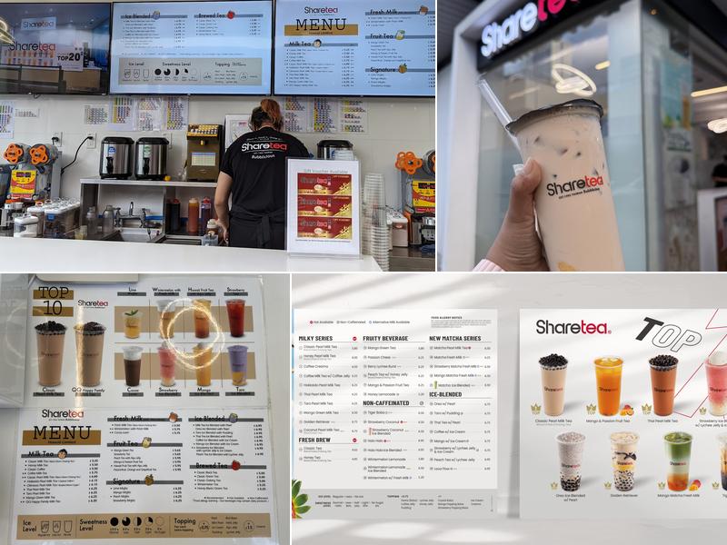 Sharetea Menu