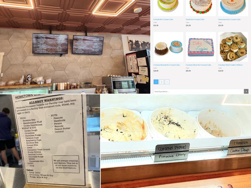 Hometown Creamery Menu