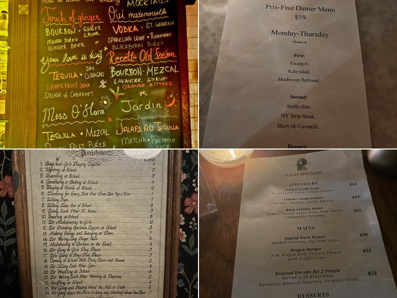 Recette Menu