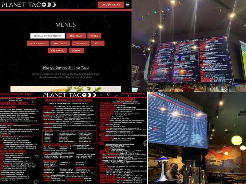 HK Cantina Menu