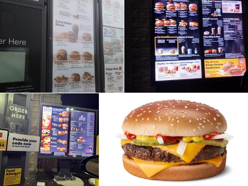 McDonald's Menu