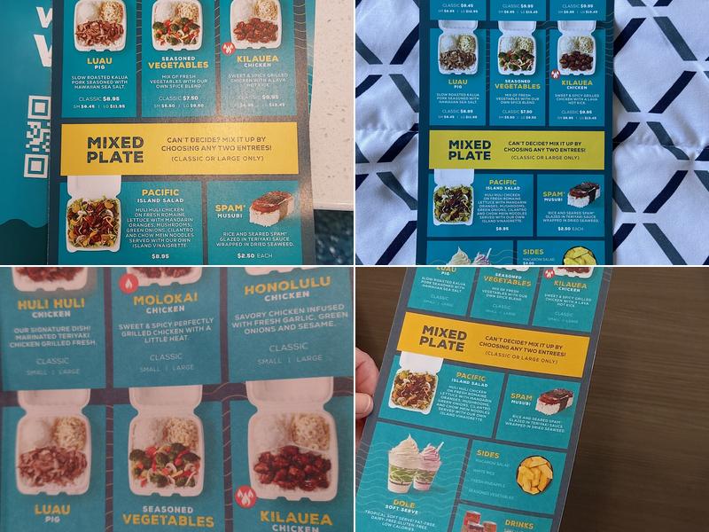 Hawaiian Bros Island Grill Menu