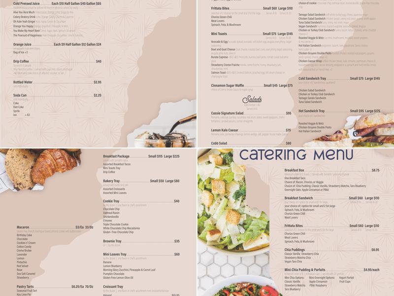 Sunday Press | Garden Oaks Menu