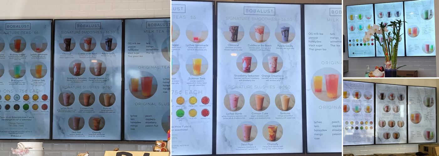 BobaLust Burien Menu
