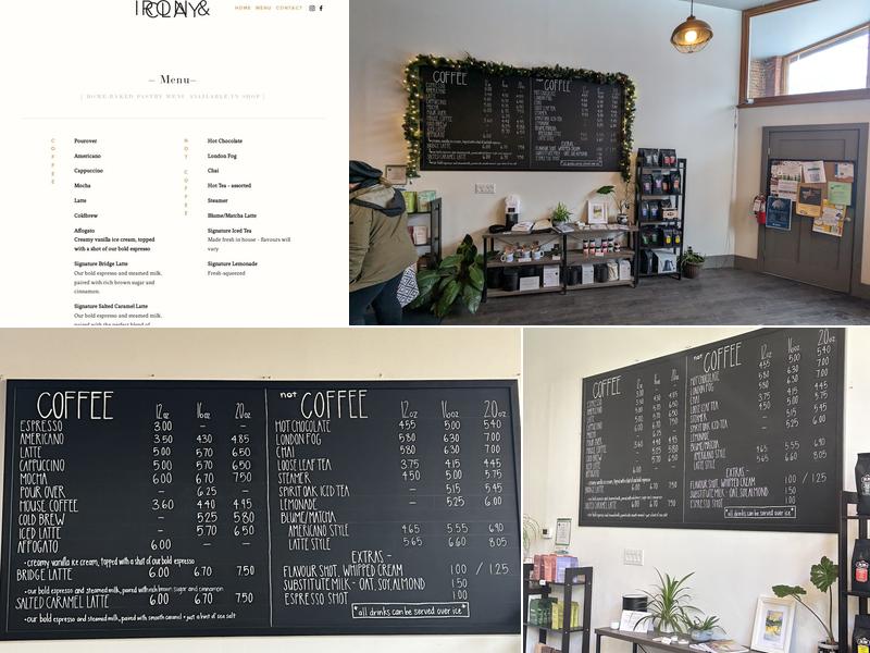 Iron & Clay Menu