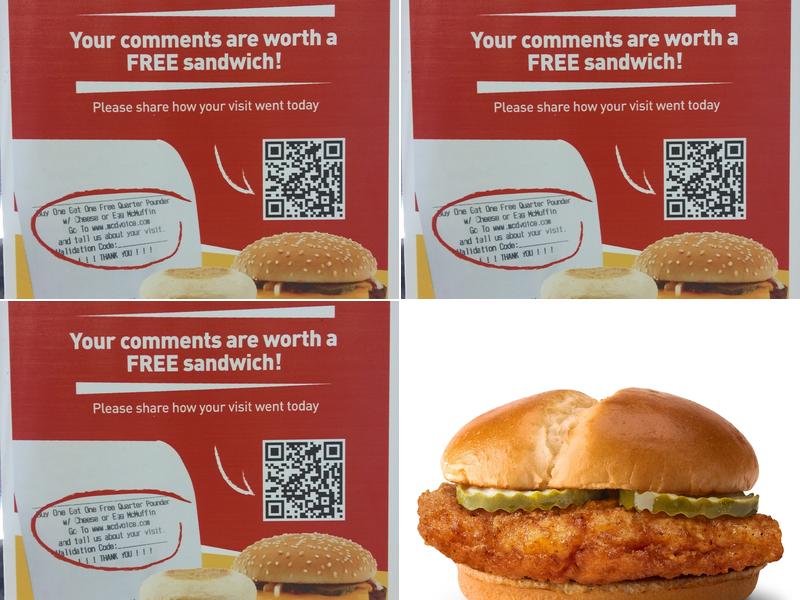 McDonald's Menu