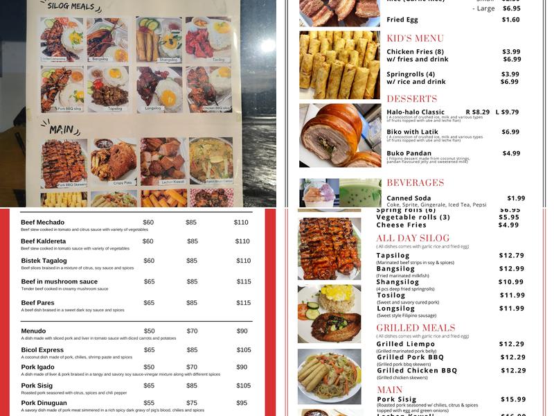 Cusina Grill Express Menu