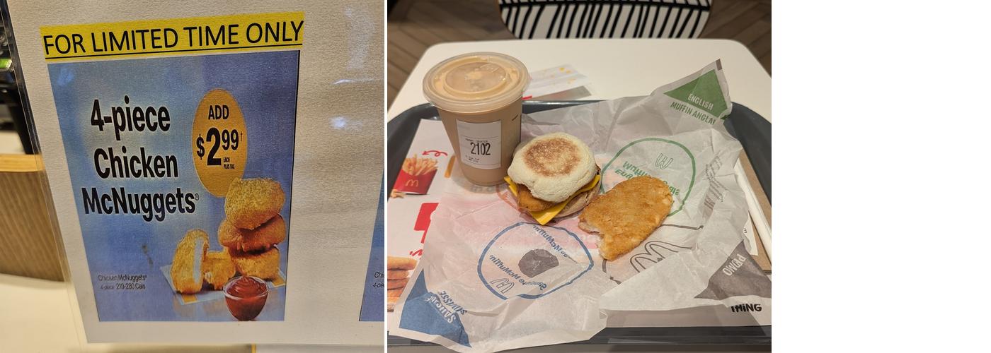McDonald's Menu