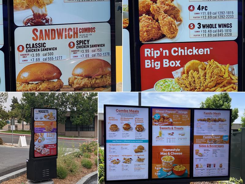 Popeyes Louisiana Kitchen Menu