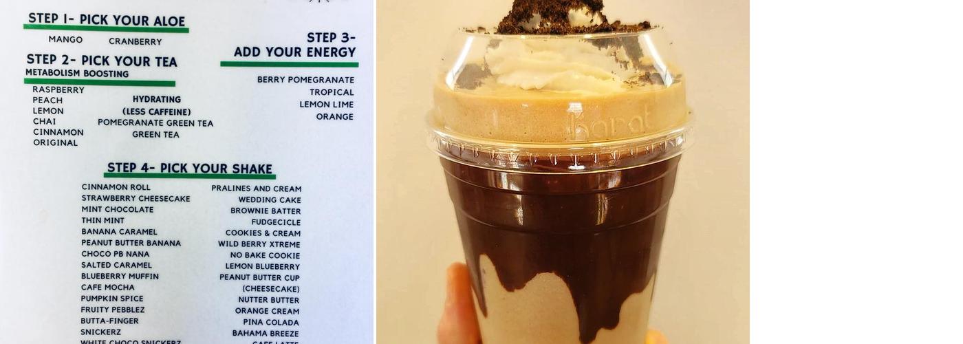 Nutrition Revolution Menu