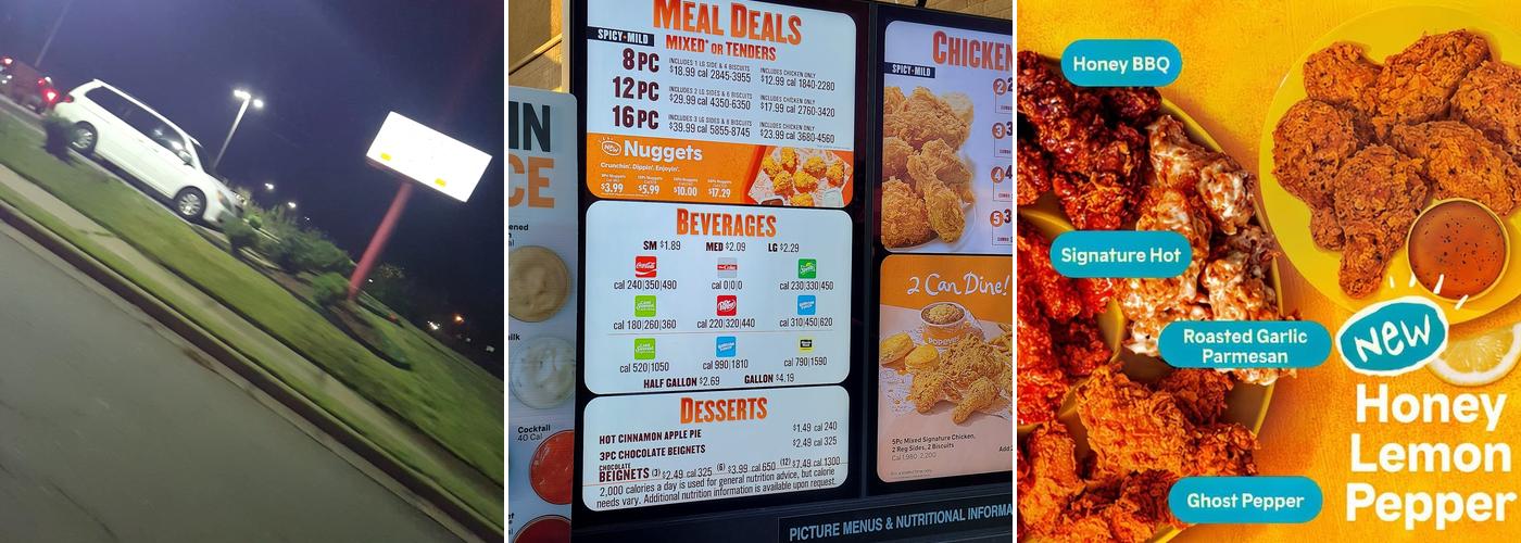 Popeyes Louisiana Kitchen Menu