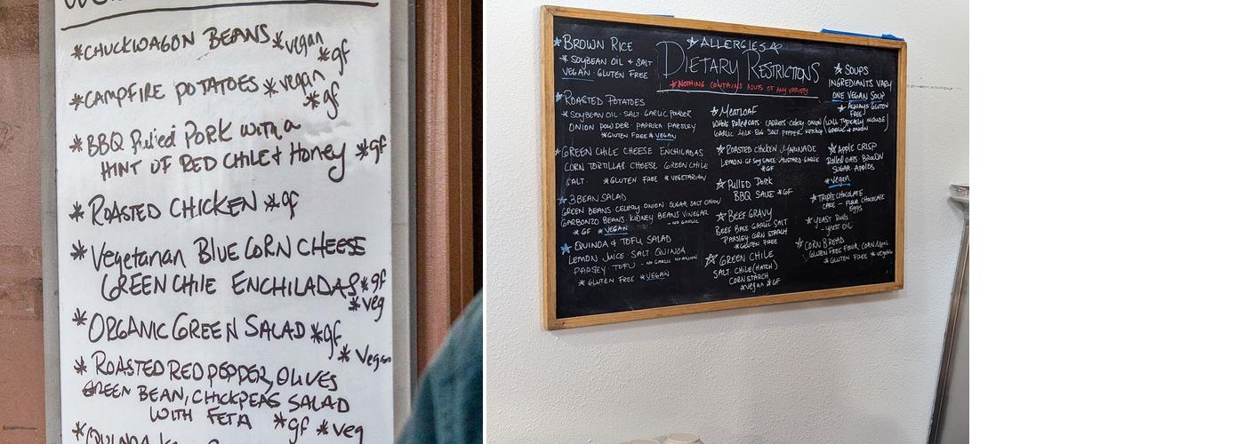 Osier Station Menu