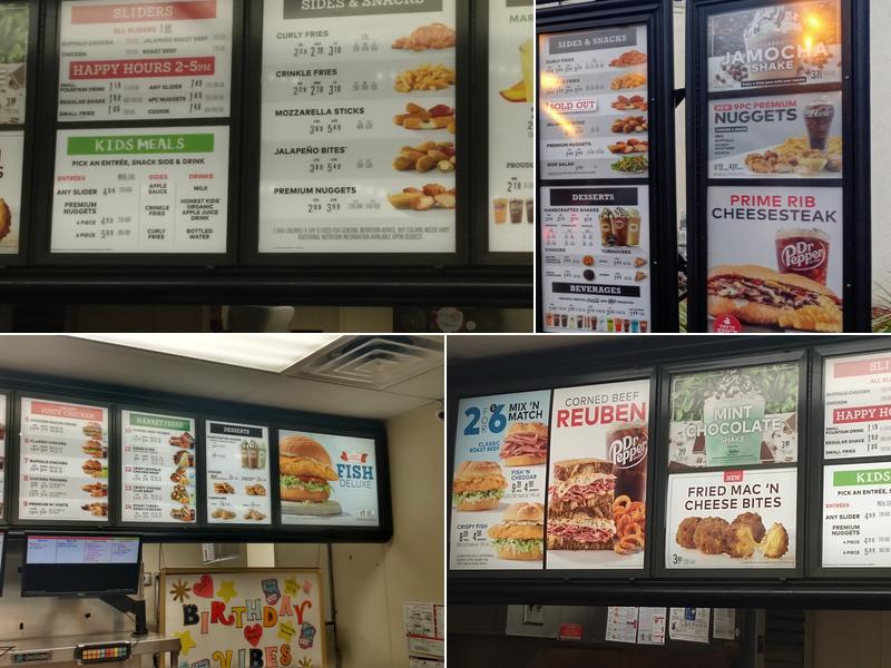 Arby's Menu