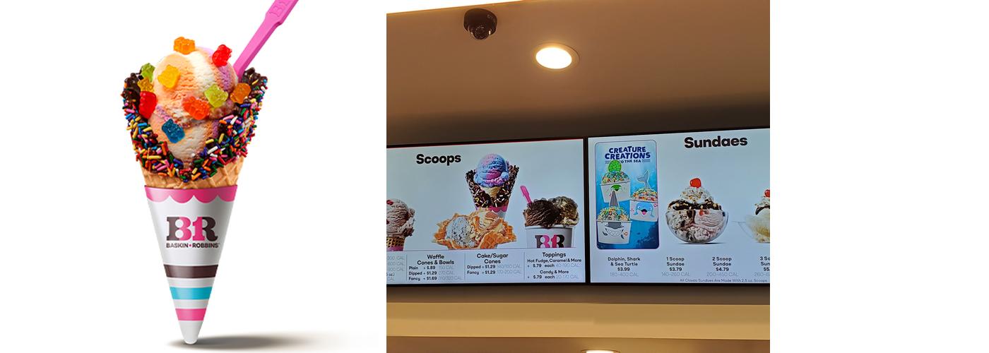 Baskin-Robbins Menu