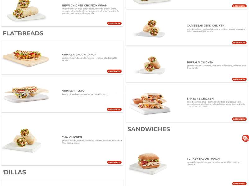 Tropical Smoothie Cafe Menu