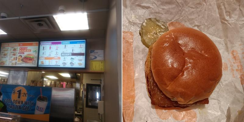 Burger King Menu