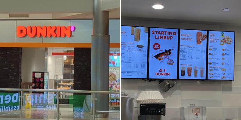 Dunkin' Menu