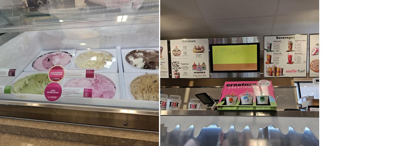 Baskin-Robbins Menu