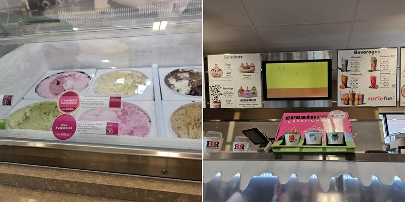 Baskin-Robbins Menu