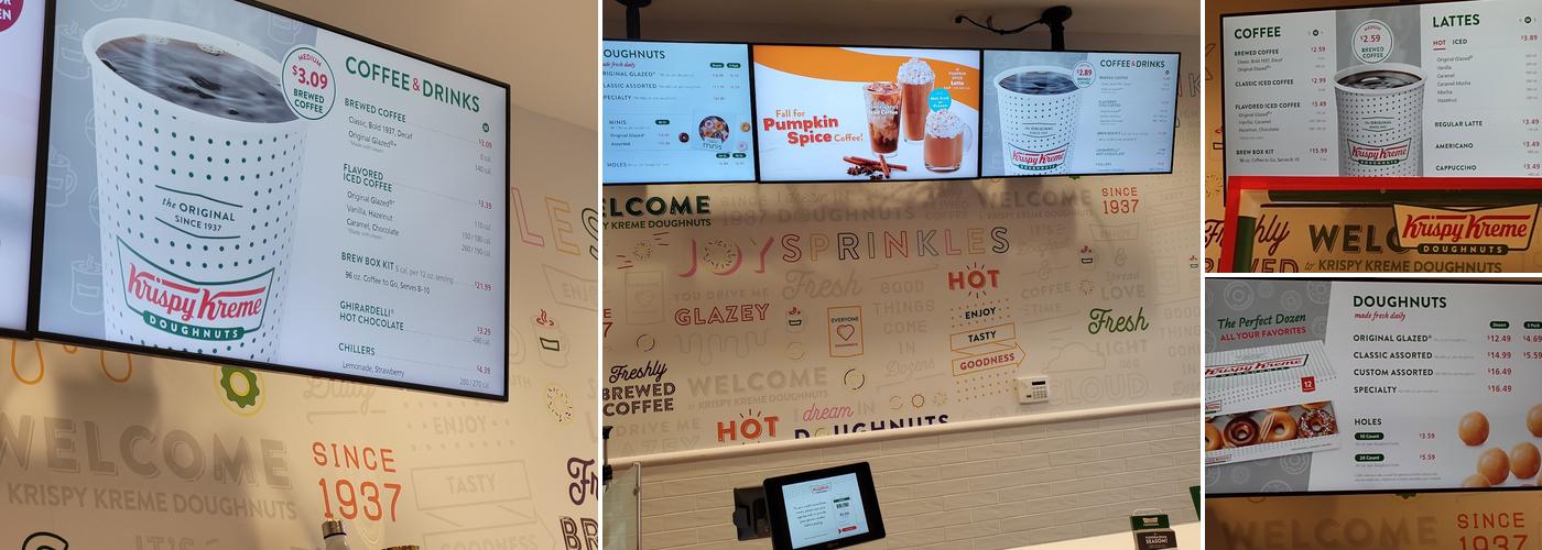 Krispy Kreme Menu