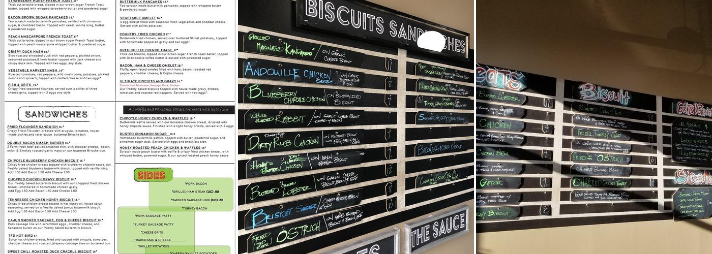 Debbie Lou’s Biscuit Sandwich Shop Menu
